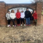Marlie Alvarez, Salonna Robertson, Jaleel Palmore, Mikayla Walton, William Trevillian, Coahen Trussell, Trevor Hurtt and Cody Maxey (not pictured). Courtesy of Lewis Longenecker.