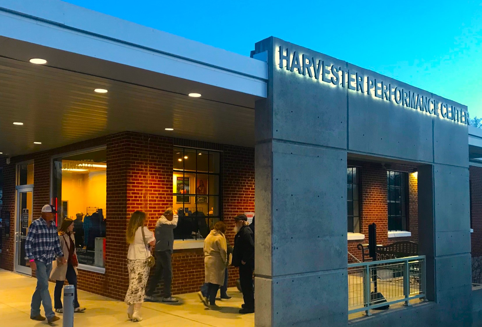 Ten years later, the Harvester Performance Center put Rocky Mount 'on