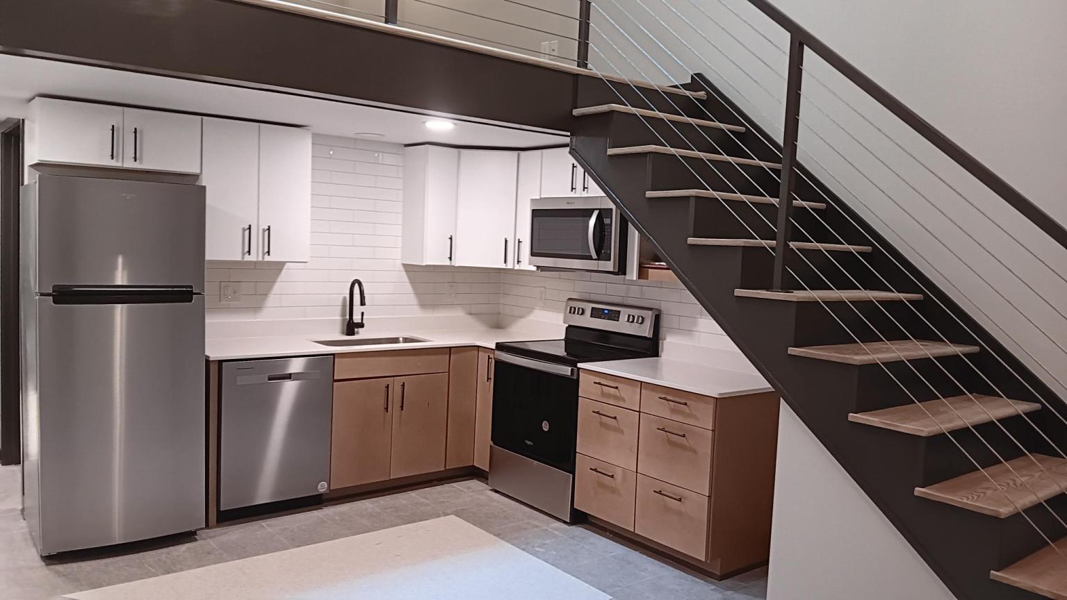 Former supermarket is transformed into loft apartments in Martinsville