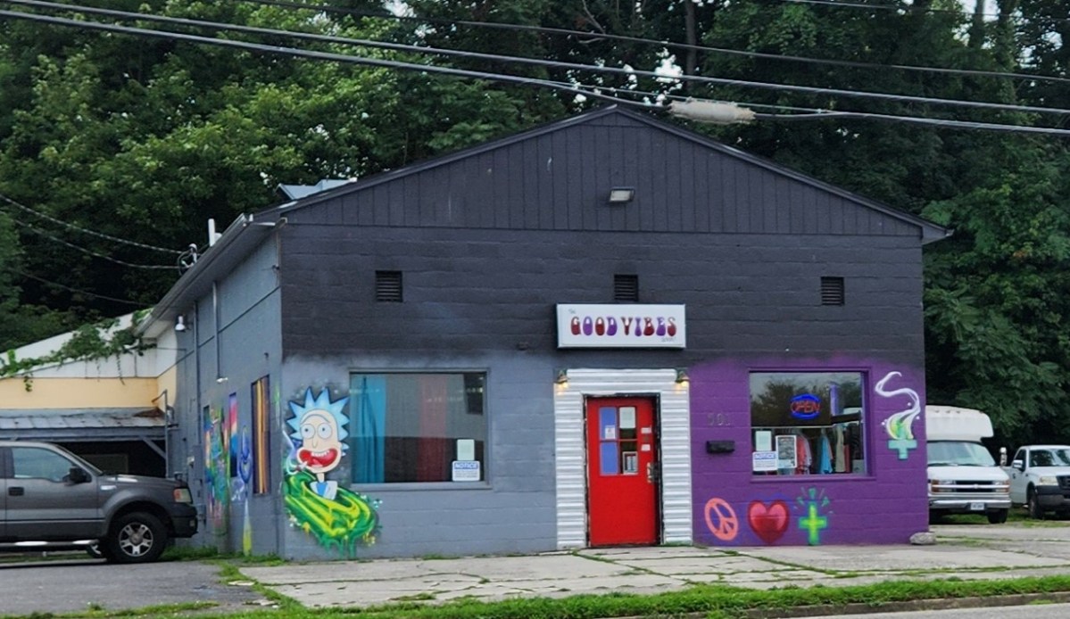 The Good Vibes Shop in Radford. Photo by Dwayne Yancey