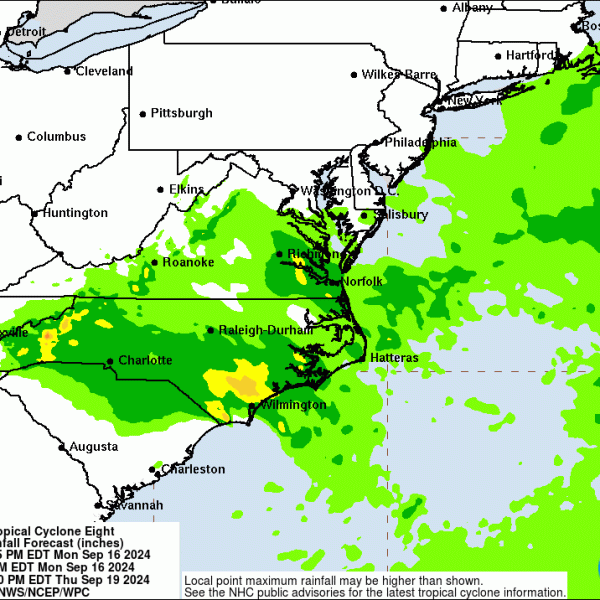 Debby déjà vu? Coastal storm system promises needed rain for much of Virginia