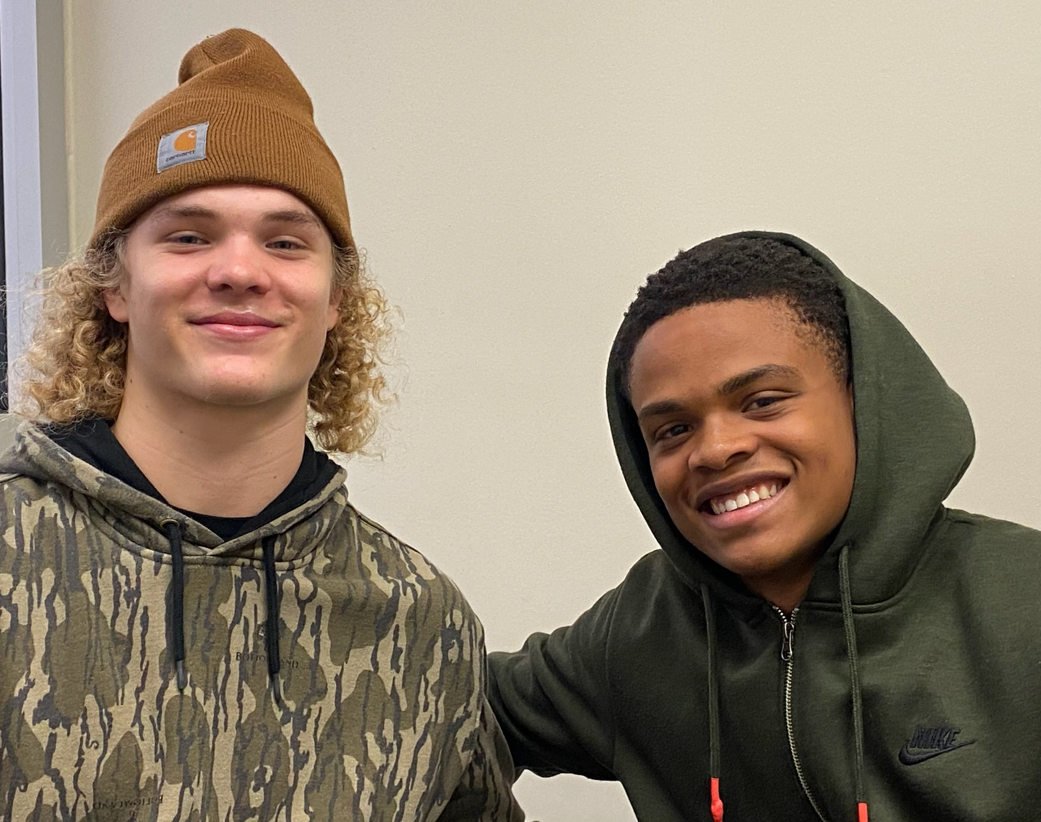 The Dawyot brothers, Brody (left) and Tre. Photo by Robert Anderson